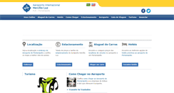 Desktop Screenshot of aeroportoflorianopolis.net